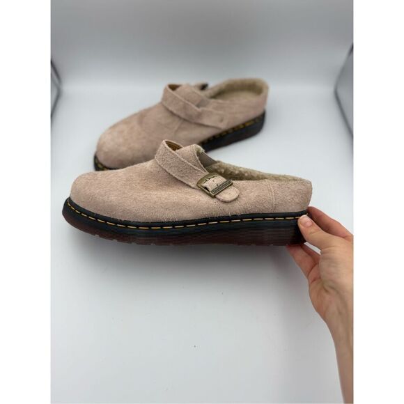 NWOT Dr. Martens Isham Vintage Suede Slingback Mule Mens 12